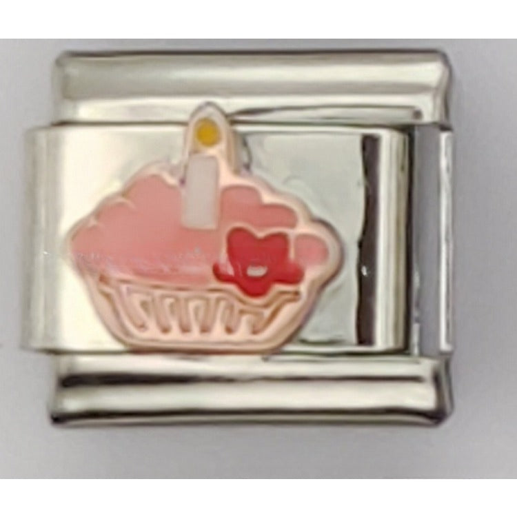 Wholesale Random 10PCS Italian Charm Bracelet Stainless Steel Module Bracelet Single Accessory Charms